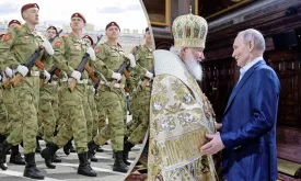 Russian Orthodox Church Promotes Putin's War Propaganda with Striking Blessing