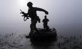 Russian Soldiers on 'Suicide Missions' to Cross River Bank