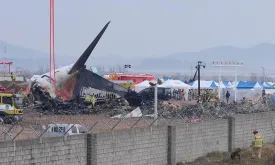 South Korea Holds Memorial Service as Black Box to be Sent to the US