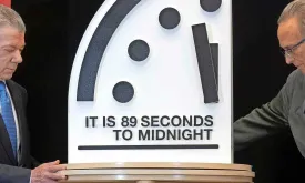 The 'Doomsday Clock' Moves Closer to Midnight Due to Potential Misuse of Advancements