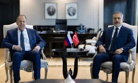 Turkish Foreign Minister Hakan Fidan Meets with Lavrov