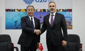 Turkish Foreign Minister Hakan Fidan Met with Japanese Foreign Minister Iwaya