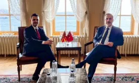 Turkish Foreign Minister Hakan Fidan Met with Macedonian Counterpart