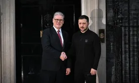 UK Prime Minister Starmer Meets with President Zelensky Ahead of Ukraine Summit