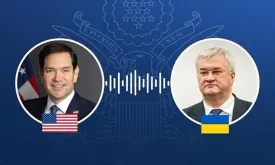 Ukraine Foreign Minister Sybiha Meets with US Secretary of State Rubio