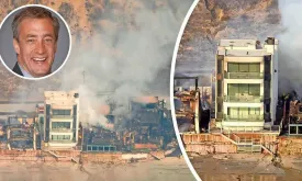 Villa of Waste Management Former Head Spared from Fire in LA Blaze