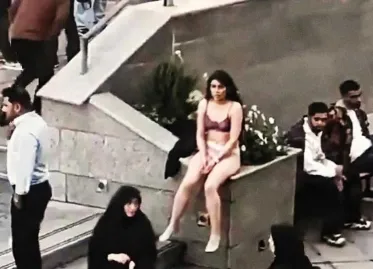 Iranian student who protested in underwear not prosecuted 'because she was sick'