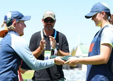 Lucy Hamilton Impresses on Test Debut with Three Wickets for Australia