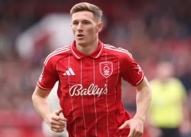 Manchester City and Manchester United Battle for Nottingham Forest's Elliot Anderson