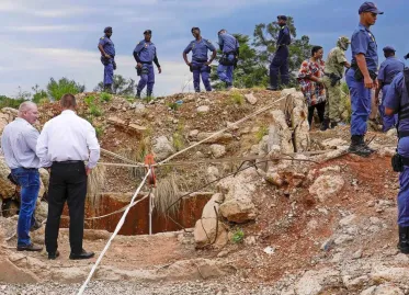 Tragedy Strikes as Over a Hundred Miners Perish in Abandoned South African Gold Mine