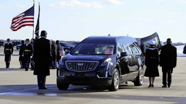 Body of Former President Carter Arrives in Washington