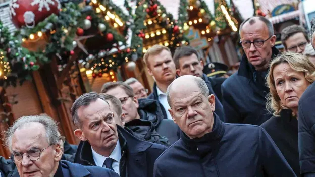 Chancellor Scholz Booed in Magdeburg After Christmas Market Attack: Concerns and Criticism Arise