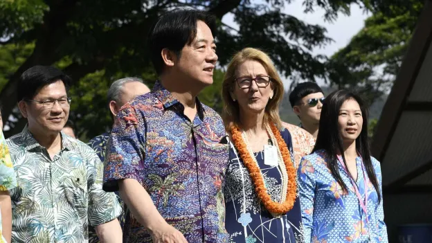 China condemns Taiwanese president's visit to Hawaii