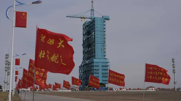 China Sends Astronaut Trio to Tiangong Space Station for Moon Base Experiments