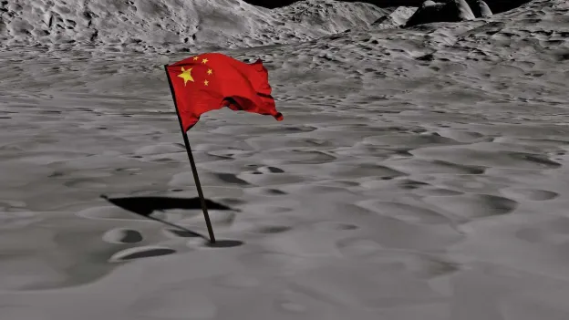 Chinese Researchers Unveil Plans for First Fluttering Flag on the Moon