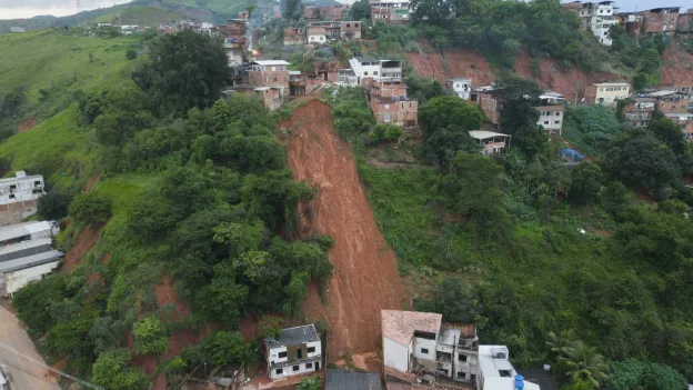 Death toll rises in Brazil due to landslides caused by heavy rains