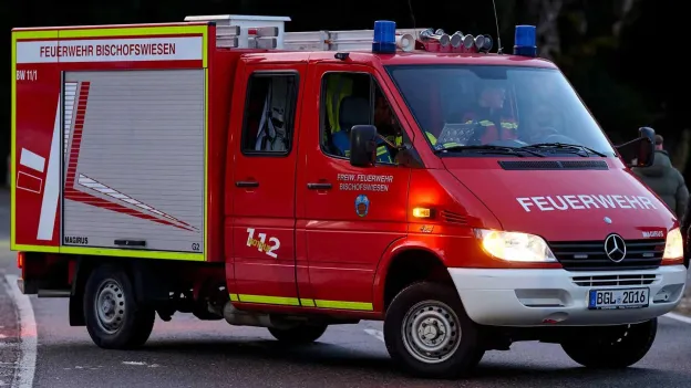 Dutch Tourist Bus Catches Fire on German Highway