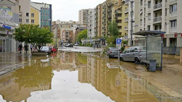 Floods Hit Mediterranean Coastline of France