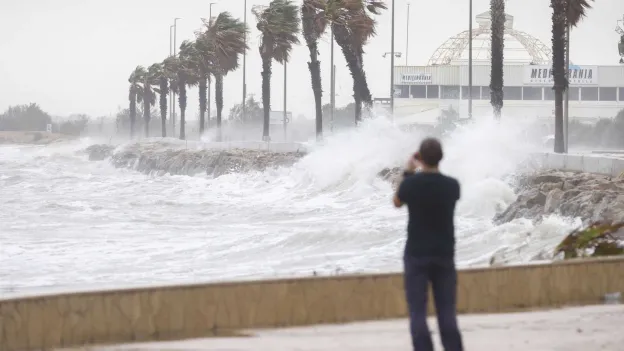 Floods Hit Spanish Coastal City Tarragona