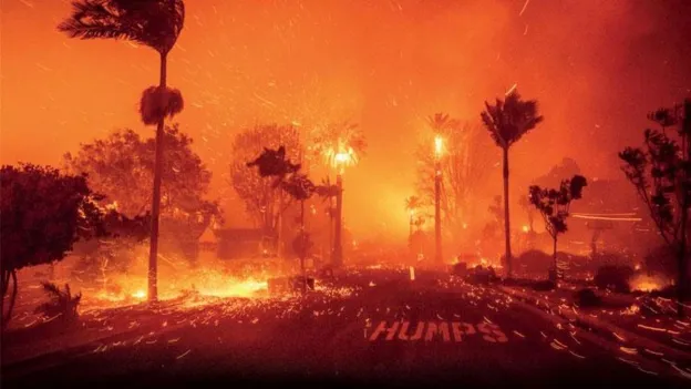 Forest Fires in California Threaten Lives and Properties