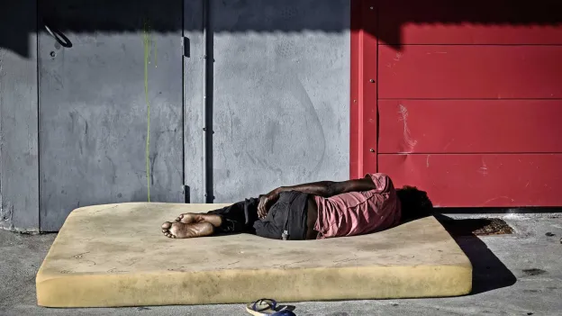 French Homeless Man Found Dead in Lyon, Possibly Killed by Concrete Block