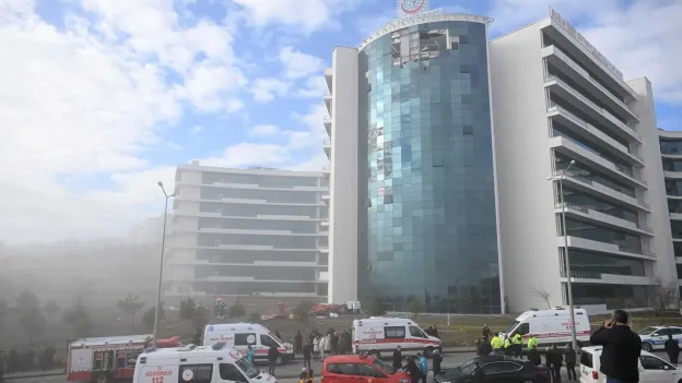 Helicopter collides with hospital in Turkey, four dead in Mugla