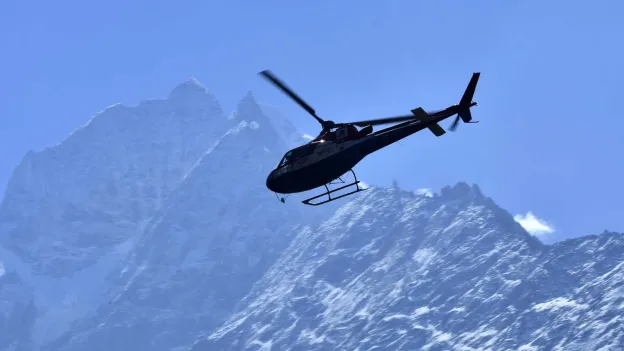 Helicopter flights to Mount Everest region suspended