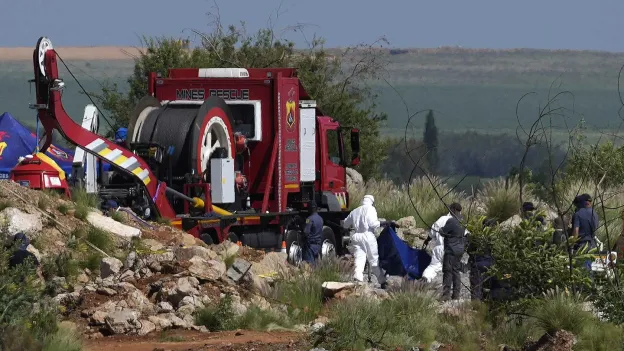 Illegal miners rescued and immediately arrested in South Africa