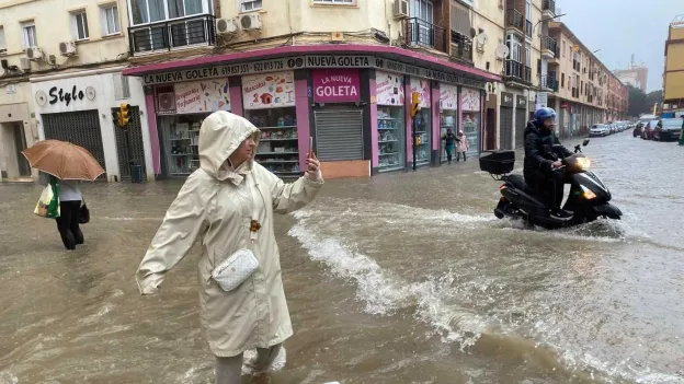 Intense Rainfall Causes Concerns Among Residents in Spain