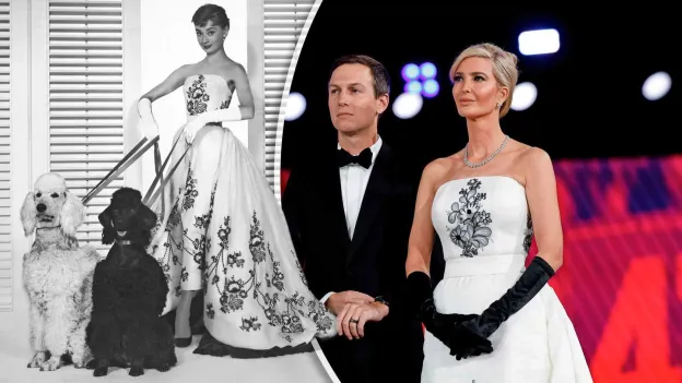 Ivanka Trump Honors Audrey Hepburn with Dress Choice