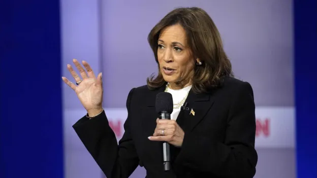 Kamala Harris slams Trump for alleged Nazi remarks, calling him 'unhinged'