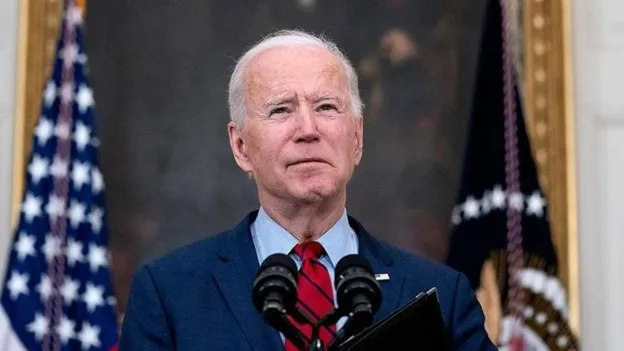 KKTC responds to 'war-mongering' with Biden's arms gesture