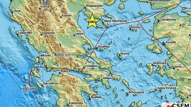 Magnitude 5.3 Earthquake Hits Greece