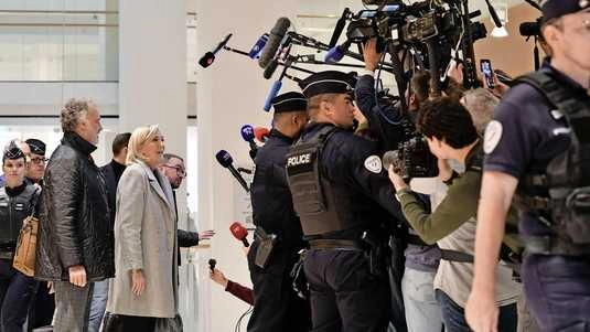 Marine Le Pen Appears in Court in Fraud Case: 'We Have Not Broken Any Rules, I Am Completely Serene'