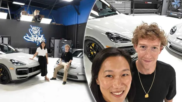 Mark Zuckerberg Surprises Wife with Custom Porsche Cayenne Minivan