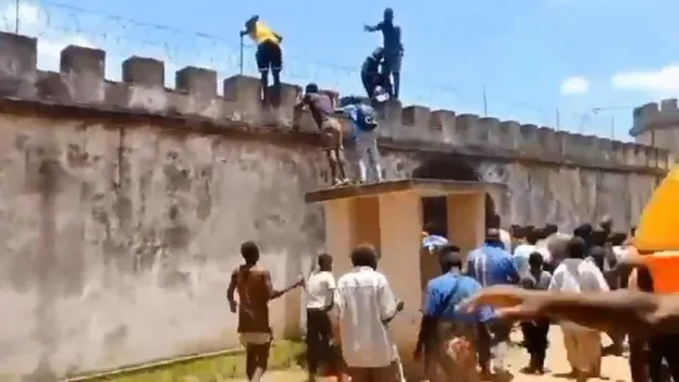 Massive Prison Break in Mozambique - Chaos Ensues After Escape of 6,000 Inmates