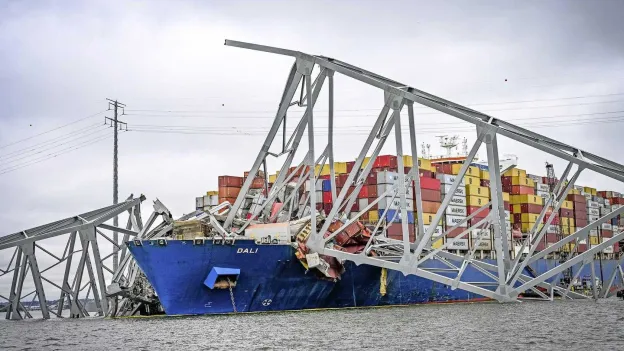 Millions of Euros in Compensation for Collision on Baltimore Bridge