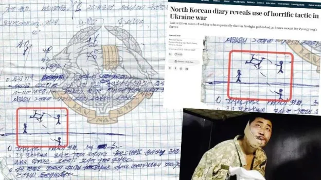 North Korean Soldier's Diary Reveals Horrifying Tactics in War Against Ukraine