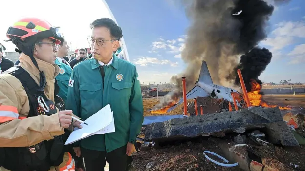 Plane crash presents major challenge for new acting president of South Korea