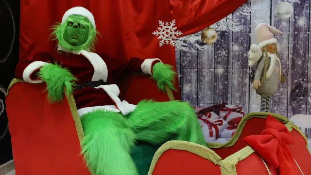 Police in Peru Use Grinch Costume in Drug Raid