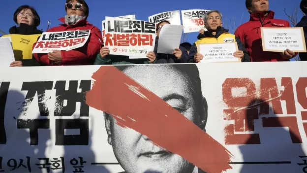 Political Chaos in South Korea: President Yoon Faces Impeachment