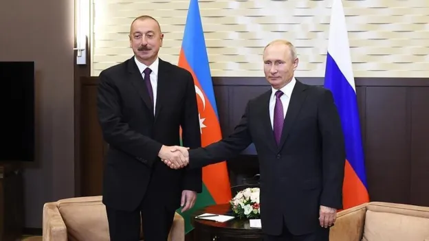 Putin Apologizes to Aliyev for Plane Crash in Russian Airspace