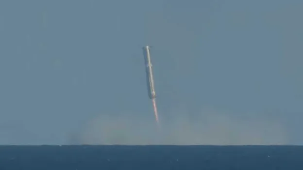 Second attempt by SpaceX to catch rocket fails