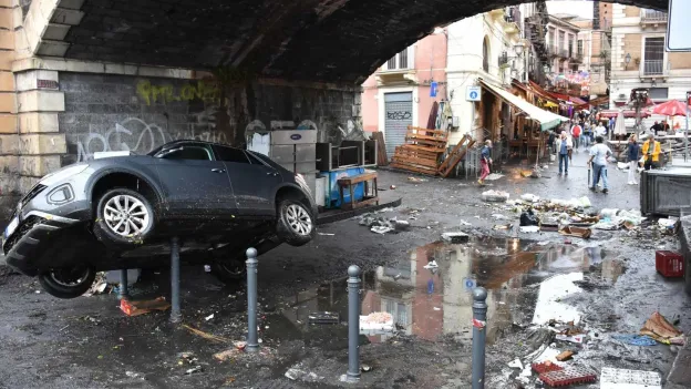 Sicily Hit by Heavy Rainfall After Months of Drought