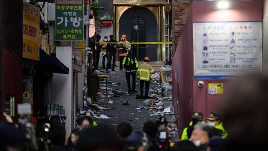 South Korean Police Officers Sentenced for Role in Halloween Tragedy