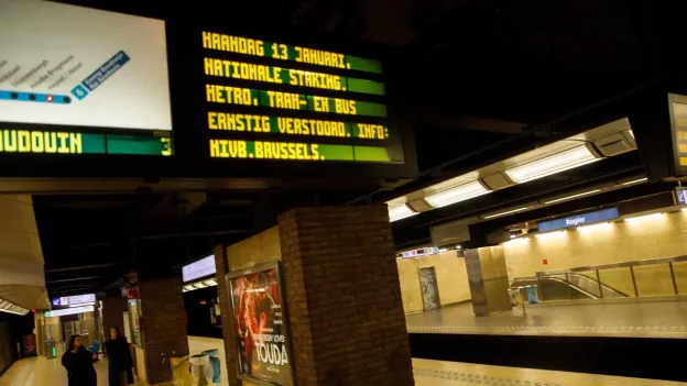 Strike Disrupts Air and Train Traffic in Belgium