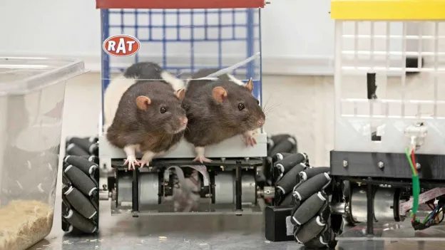 Study on 'racing' rats: 'They deliberately take detours'