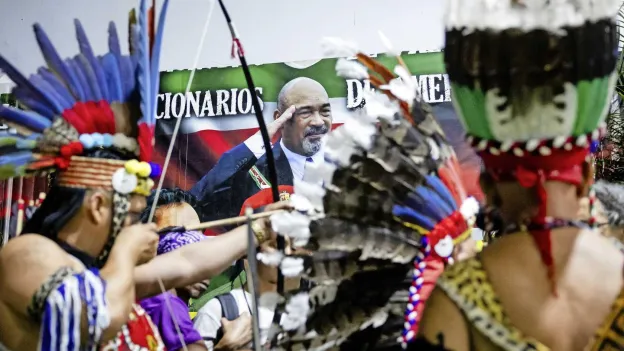 Suriname Mourns as Desi Bouterse's Funeral Procession Begins