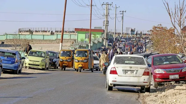 Taliban carries out public execution in stadium with thousands of spectators