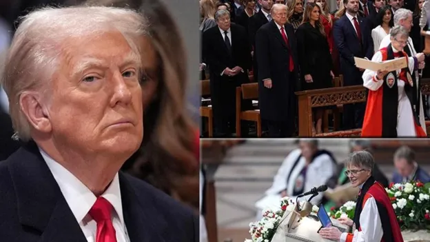 Tense Prayer Ceremony: Bishop Incenses Trump!